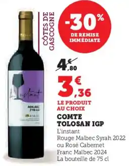 Hyper U Comte tolosan igp offre