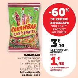 Hyper U Carambar offre