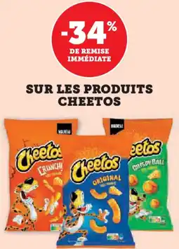 Hyper U Sur les produits cheetos offre
