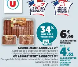 Hyper U Assortiment barbecue u offre