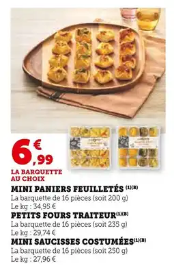 Super U Mini saucisses costumées offre