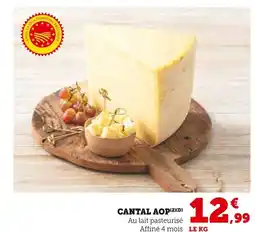 Super U Cantal aop offre