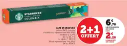 Hyper U Cafe starbucks offre