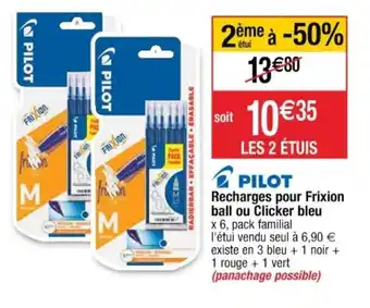 Cora x Carrefour Recharges pour Frixion offre
