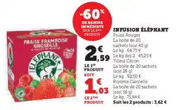 Hyper U Infusion éléphant offre