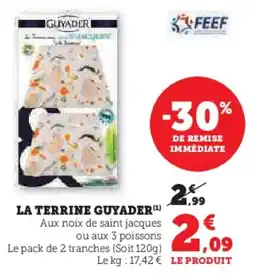 Hyper U La terrine guyader offre