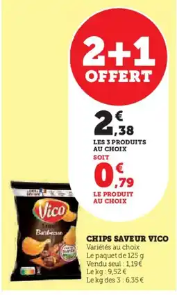 Hyper U Chips saveur vico offre