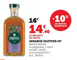 Hyper U Arrange isautier 40° offre
