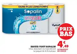Hyper U Essuie tout sopalin offre