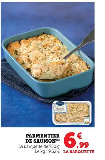 U Express Parmentier de saumon offre