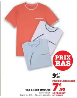 Hyper U Tee shirt homme offre