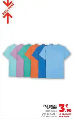 Hyper U Tee shirt homme offre