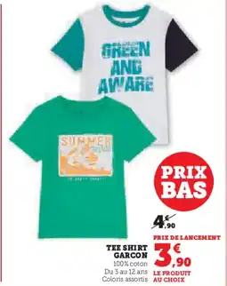 Hyper U Tee shirt garcon offre