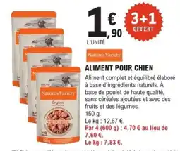 E.Leclerc Brico Aliment pour chien offre