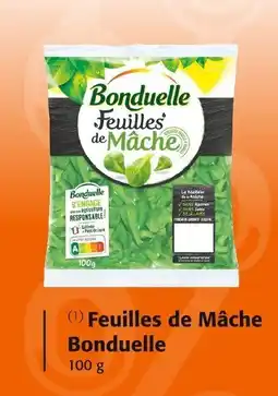 Colruyt Bonduelle feuilles de mache bonduelle offre