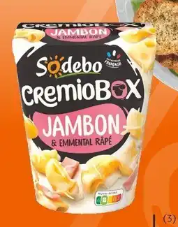 Colruyt Cremiobox sodebo offre