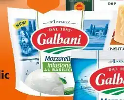 Colruyt Mozzarella infusée au basilic galbani offre