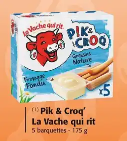 Colruyt Pik & croq' la vache qui rit offre
