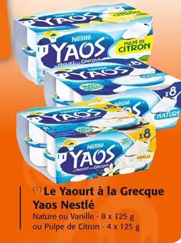Colruyt Le yaourt à la grecque yaos nestlé offre
