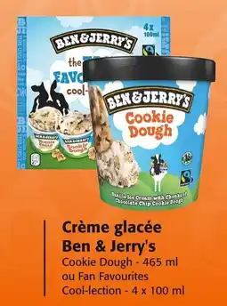 Colruyt Crème glacée ben & jerry's offre