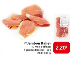 Colruyt Jambon italien offre