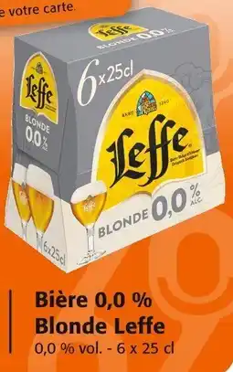 Colruyt Bière 0,0 % blonde leffe offre