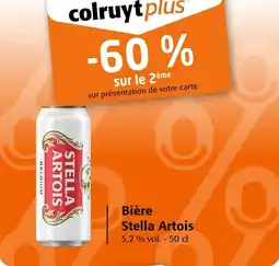 Colruyt Bière stella artois offre