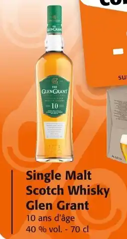 Colruyt Single malt scotch whisky glen grant offre
