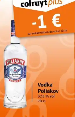 Colruyt Vodka poliakov offre