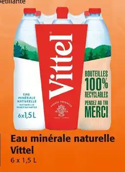 Colruyt Eau minérale naturelle vittel offre