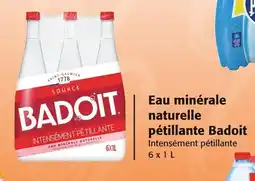 Colruyt Eau minérale naturelle pétillante badoit offre