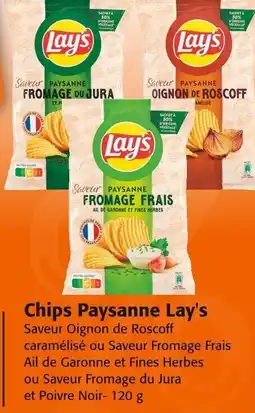 Colruyt Chips paysanne lay's offre