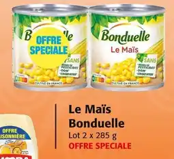 Colruyt Le maïs bonduelle offre