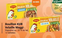 Colruyt Bouillon kub volaille maggi offre