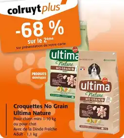 Colruyt Croquettes no grain ultima nature offre