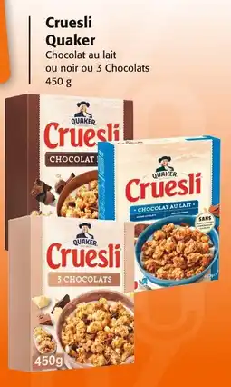 Colruyt Cruesli quaker offre