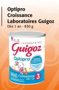 Colruyt Optipro croissance laboratoires guigoz offre