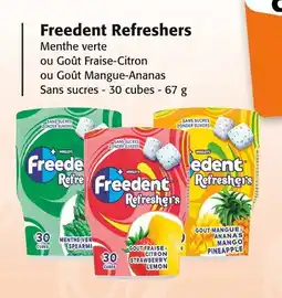 Colruyt Freedent refreshers offre