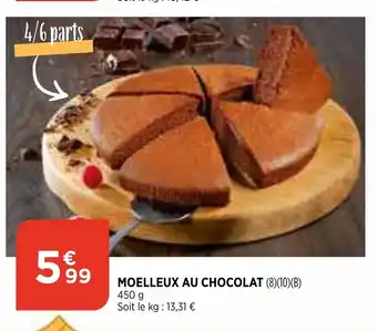 Bi1 Moelleux Au Chocolat offre