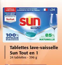 Colruyt Tablettes lave-vaisselle sun tout en 1 offre