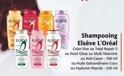 Colruyt Shampooing elsève l'oréal offre