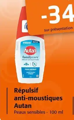 Colruyt Répulsif anti-moustiques autan offre
