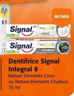 Colruyt Dentifrice signal integral 8 offre