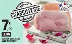 E.Leclerc Express Jambon supérieur avec couenne offre