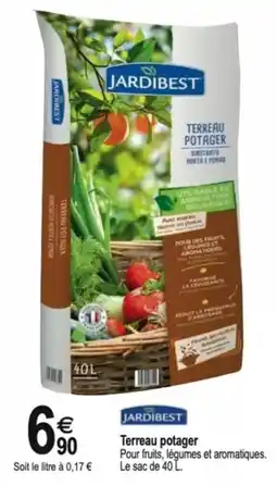 Tridôme JARDIBEST Terreau potager offre