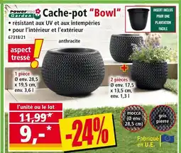 Norma POWERTEC GARDEN Cache-pot Bowl offre