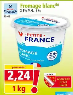 Norma PETITE FRANCE Fromage blanc offre