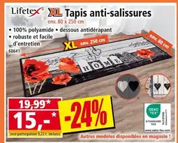 Norma Lifetex XL Tapis anti-salissures offre