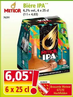 Norma METEOR Bière ipa offre
