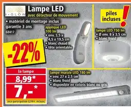 Norma I-GLOW Lampe LED avec détecteur de mouvement offre